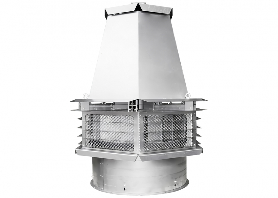 Крышный радиальный вентилятор дымоудаления Тепломаш ВКР1ДУ-6,3 (4 кВт 1500 об/мин)