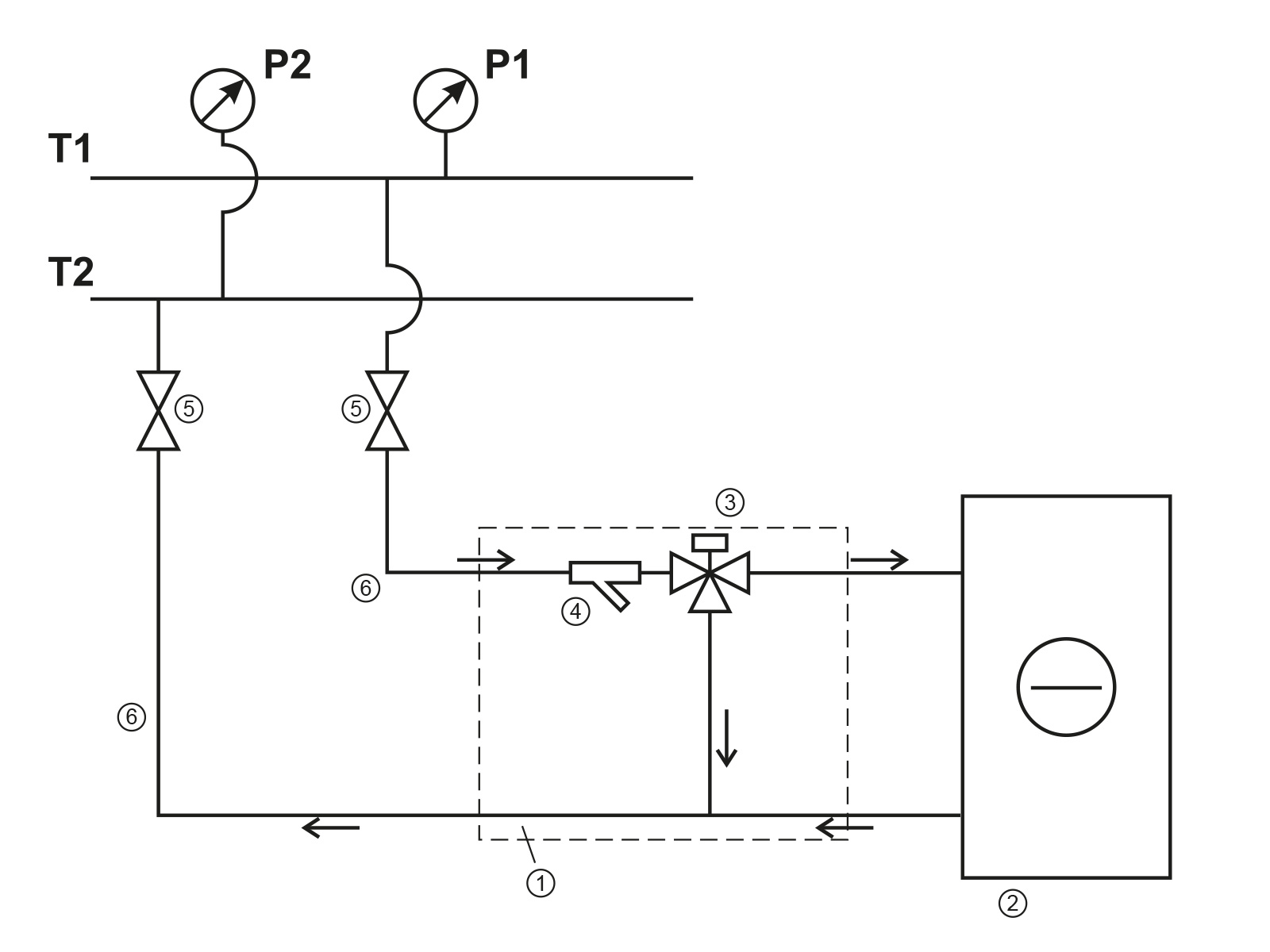 Смесительный узел Ecoclima Pro Vent ECT MU-WC-T 6,3 DN20
